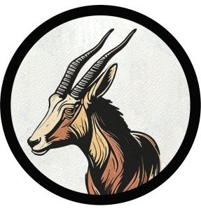 Parche redondo cabra montesa
