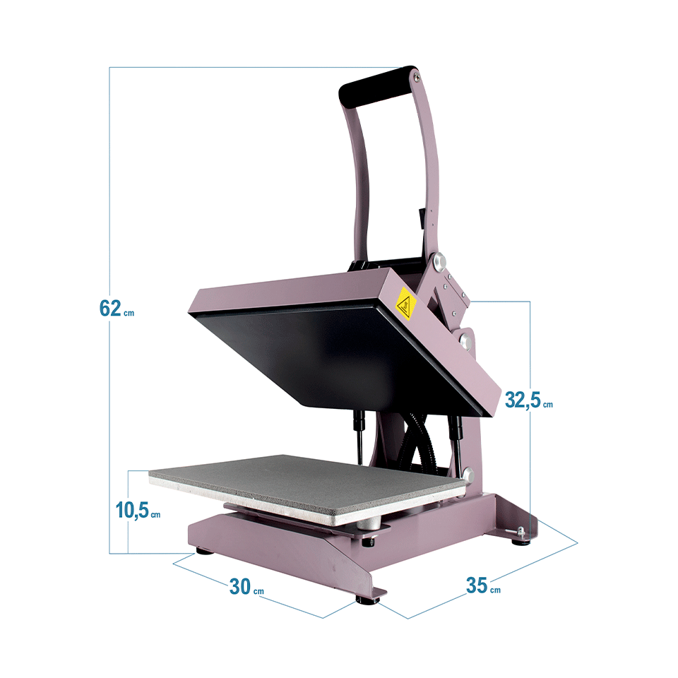 Prensa térmica artesanal EASY Stahls