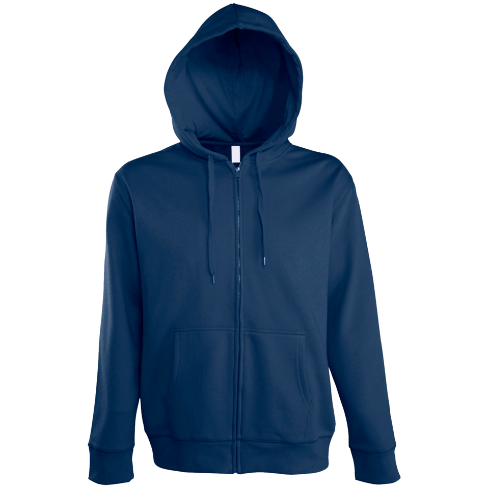 Sudadera con cremallera y capucha personalizada