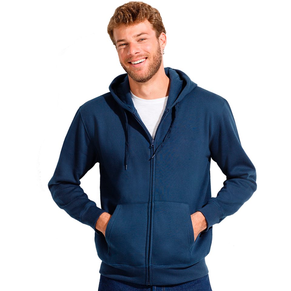 Sudadera con cremallera y capucha personalizada