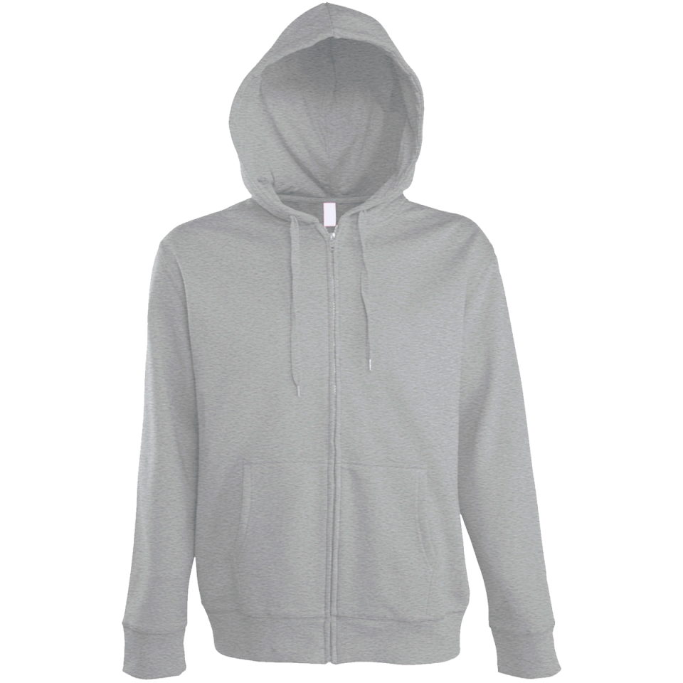 Sudadera con cremallera y capucha personalizada