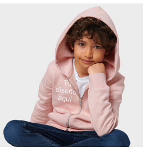 Sudadera niño Stanley/Stella MINI RUNNER personalizada