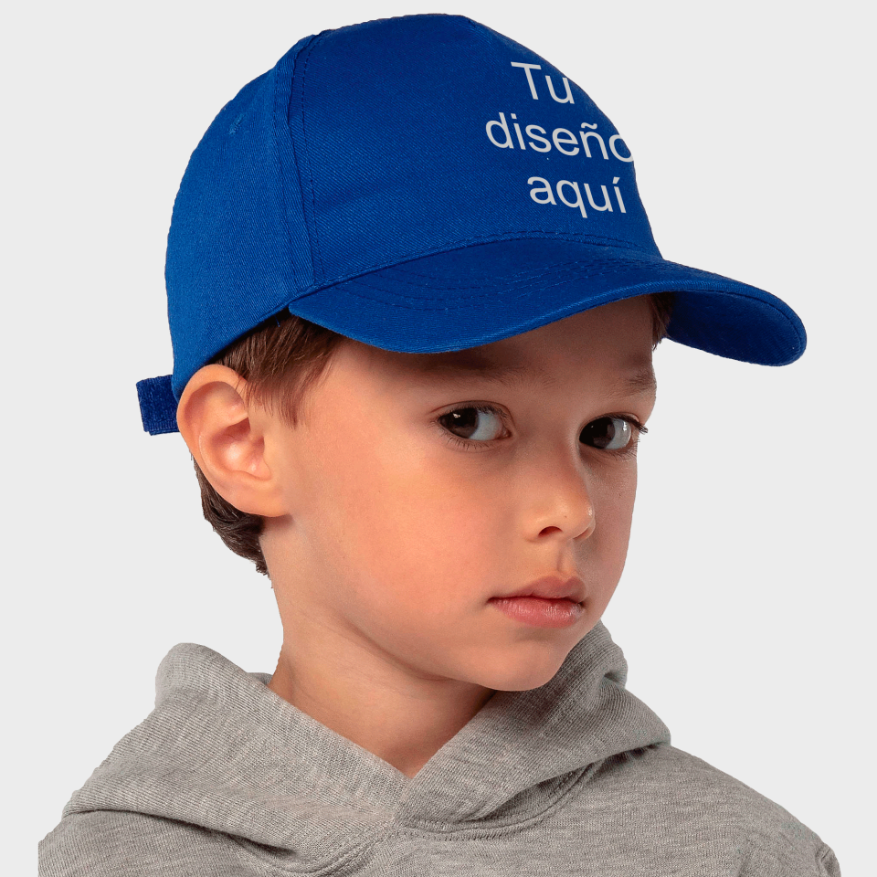 Gorra básica infantil personalizada. La más barata
