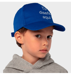 Gorra básica infantil personalizada. La más barata