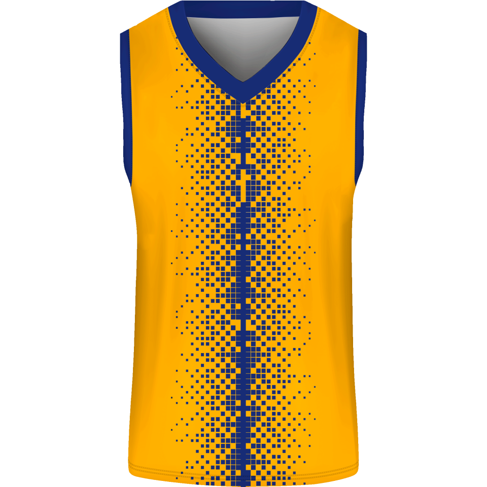 Camiseta baloncesto sublimada modelo Pixels personalizada