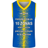 Camiseta baloncesto sublimada modelo Pixels personalizada