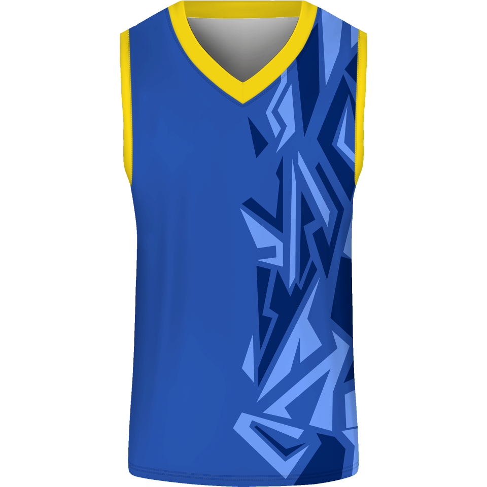 Camiseta baloncesto sublimada modelo Puzzle