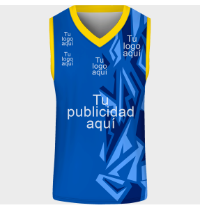 Camiseta baloncesto sublimada modelo Puzzle