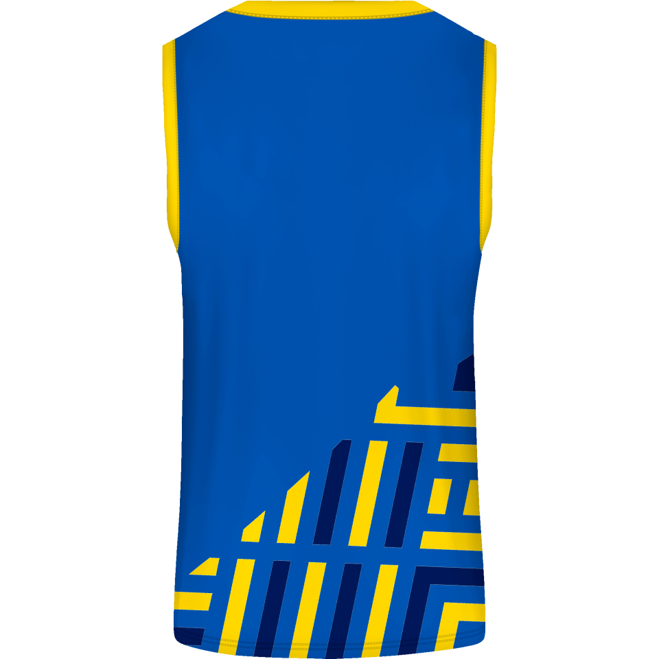 Camiseta baloncesto sublimada modelo Geométrico personalizada