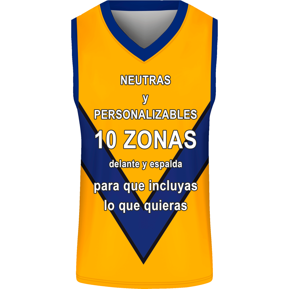 Camiseta baloncesto sublimada modelo Flecha personalizada