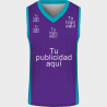 Camiseta baloncesto sublimada modelo Liso personalizada
