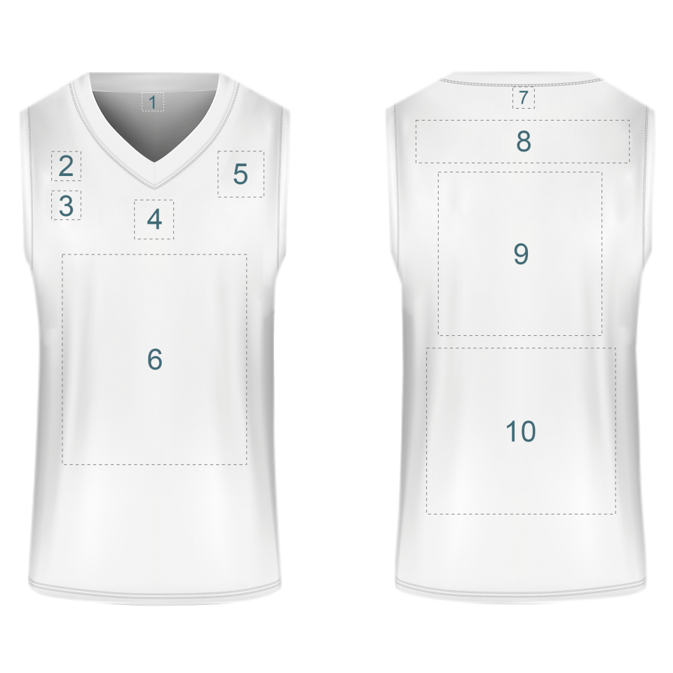Camiseta baloncesto sublimada modelo Paralela personalizada