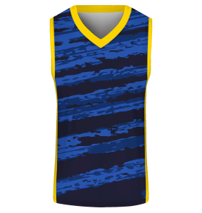 Camiseta baloncesto sublimada modelo Tricolor personalizada