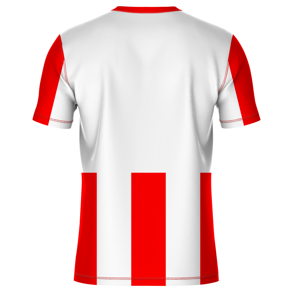 Camiseta para Equipaciones de Fútbol con Cuello Redondo.