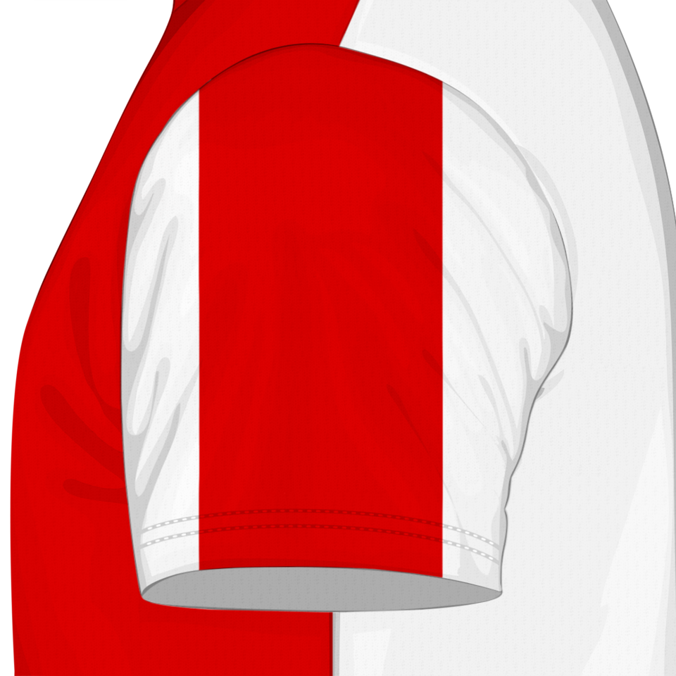 Camiseta para Equipaciones de Fútbol con Cuello Redondo.