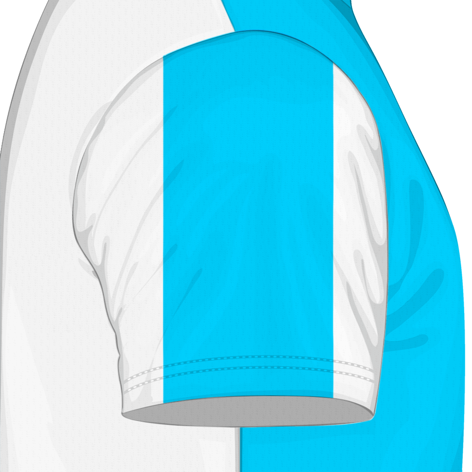 Camiseta para Equipaciones de Fútbol con Cuello Redondo.