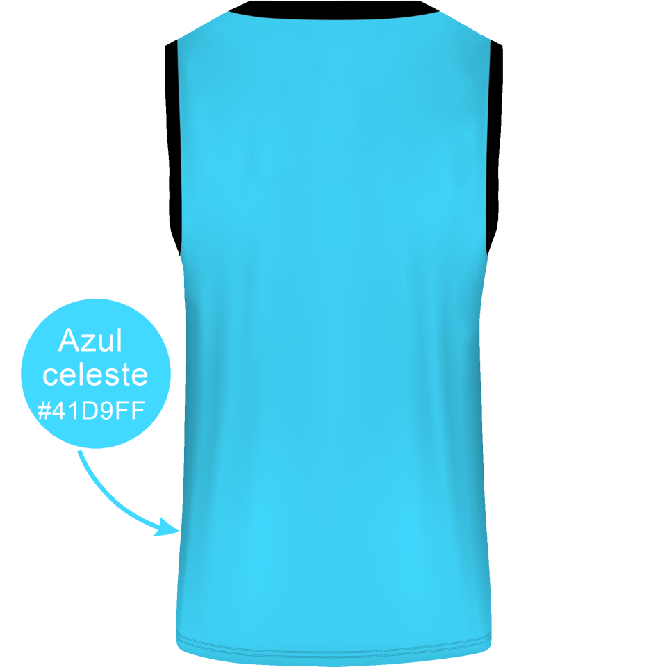 Camiseta baloncesto sublimada reversible colores planos personalizada