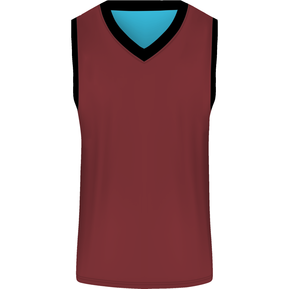 Camiseta baloncesto sublimada reversible colores planos personalizada