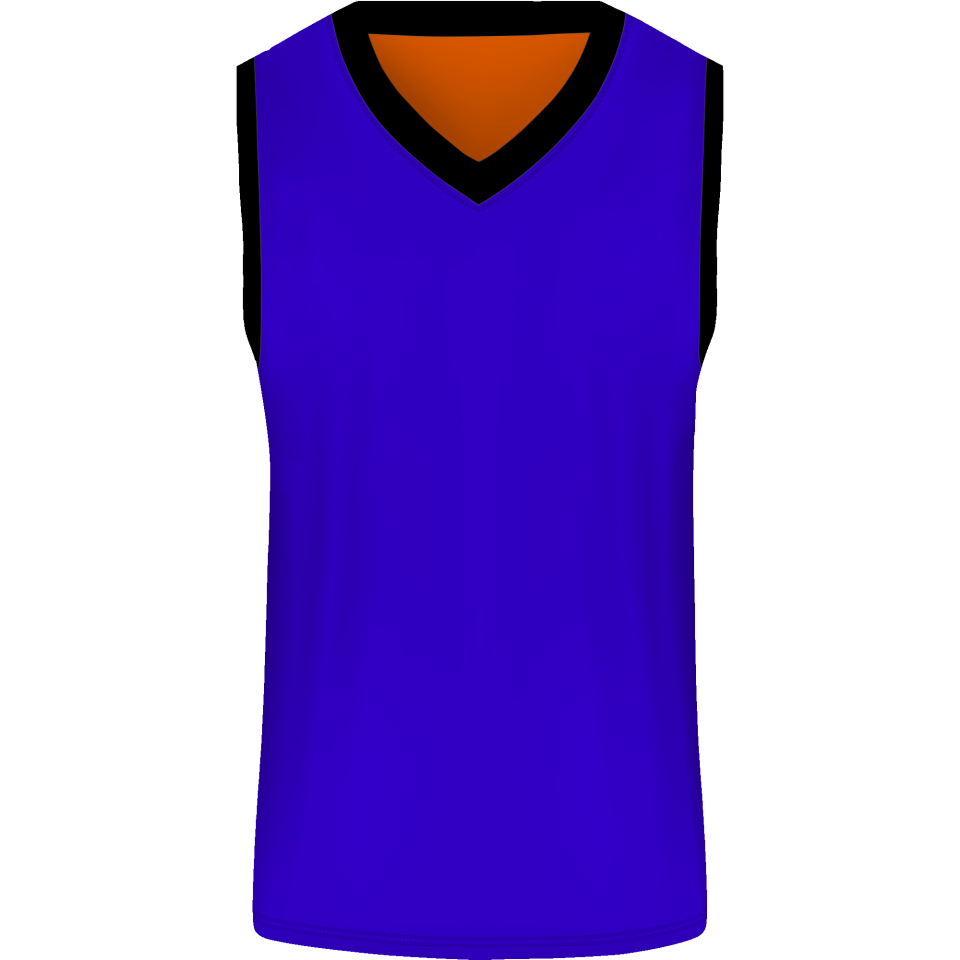 Camiseta baloncesto sublimada reversible colores planos personalizada