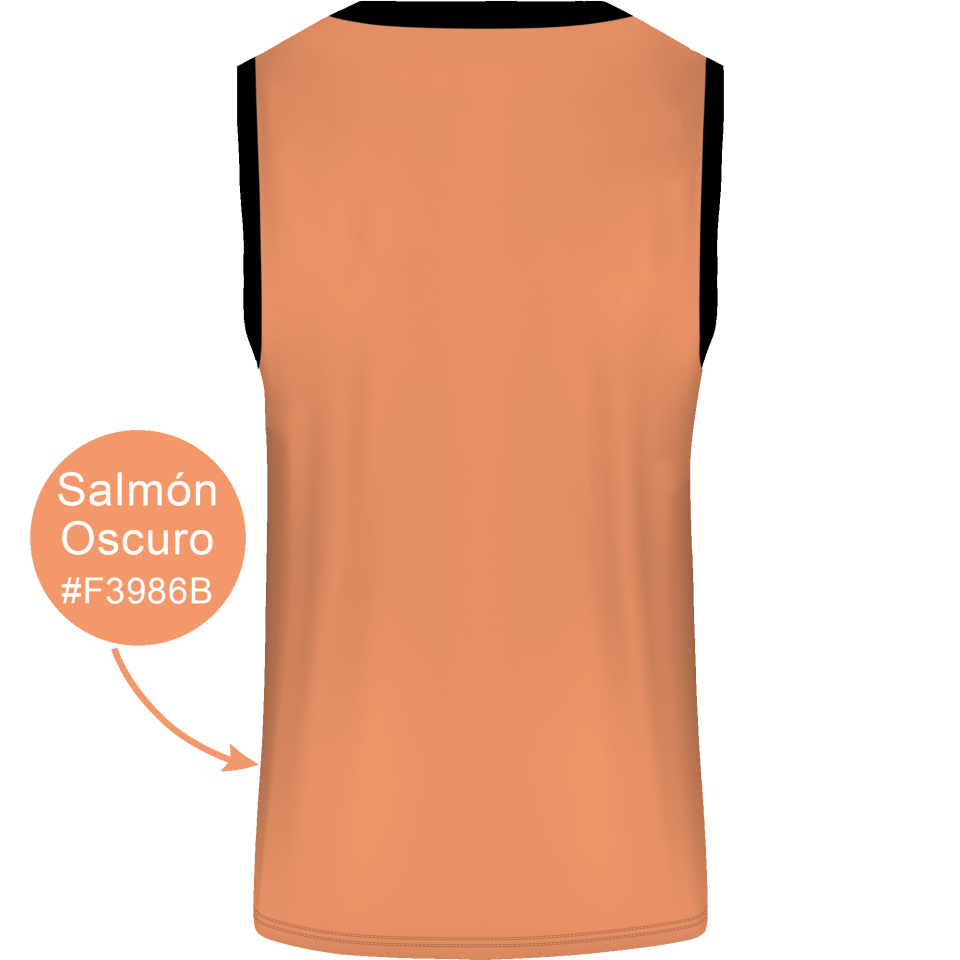 Camiseta baloncesto sublimada reversible colores planos personalizada