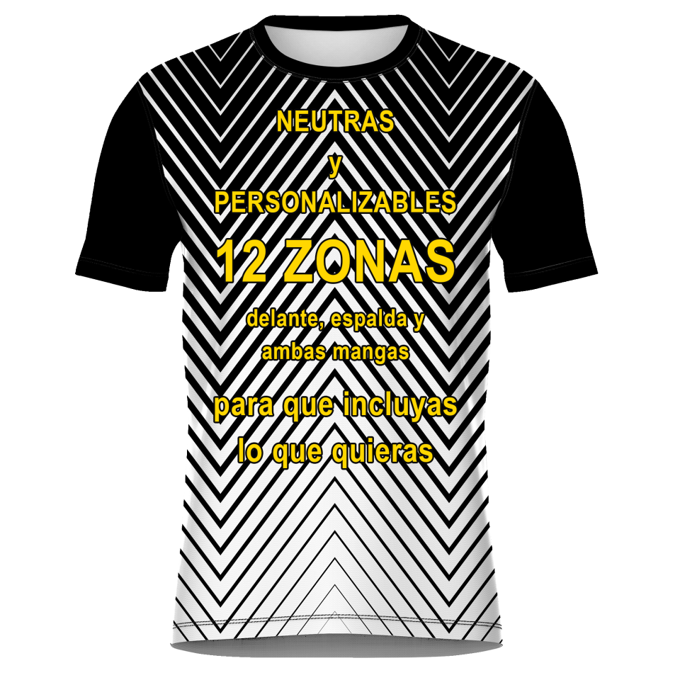 Camiseta fútbol sublimada modelo Bicolor personalizada