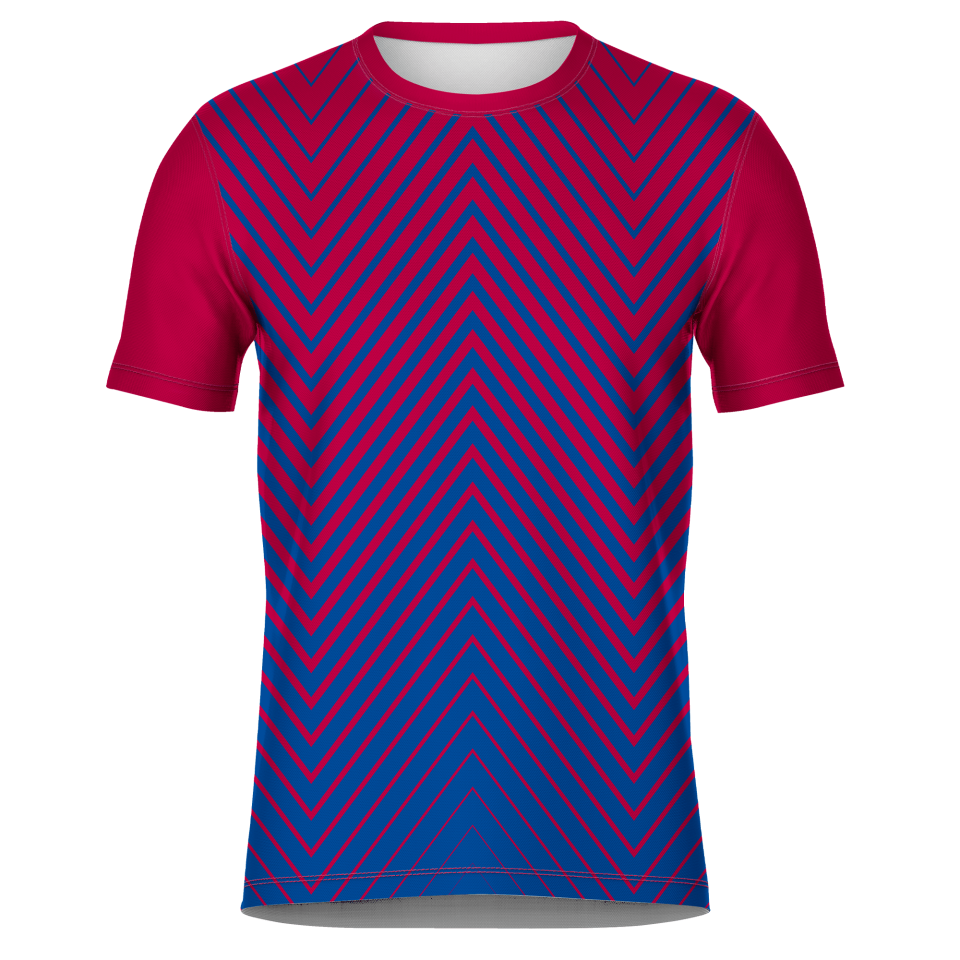 Camiseta fútbol sublimada modelo Bicolor personalizada