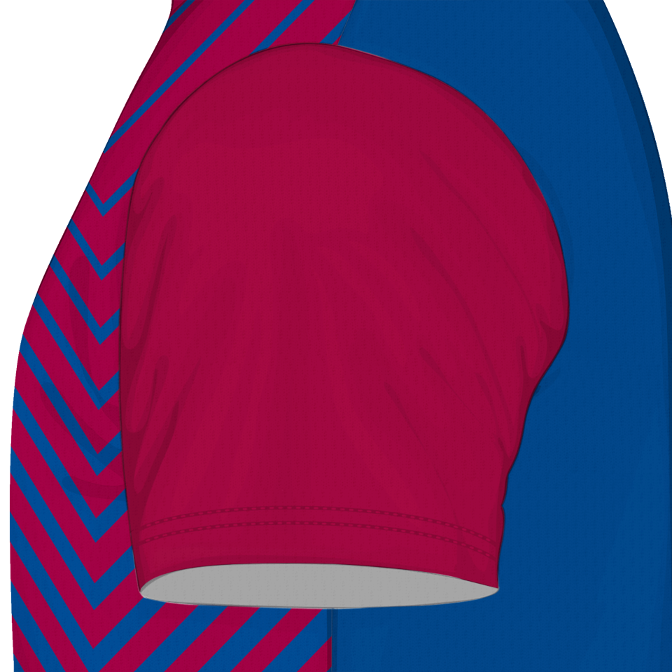 Camiseta fútbol sublimada modelo Bicolor personalizada