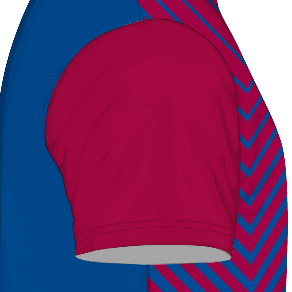 Camiseta fútbol sublimada modelo Bicolor personalizada