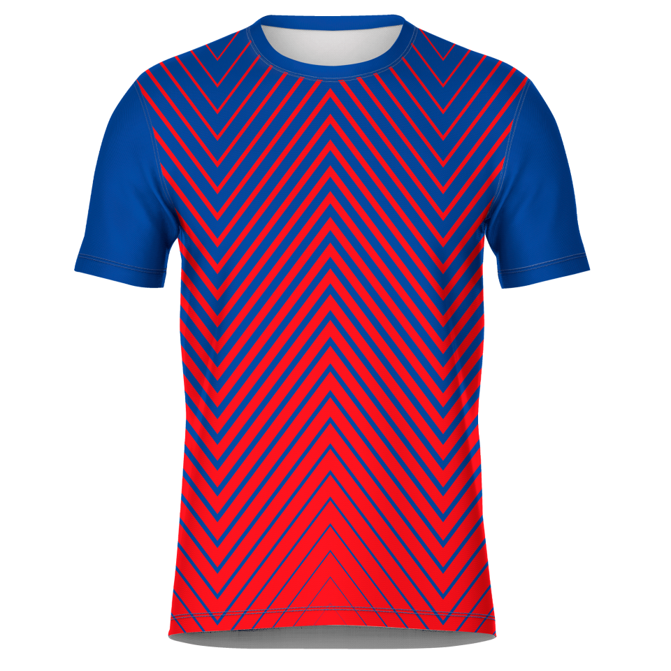 Camiseta fútbol sublimada modelo Bicolor personalizada
