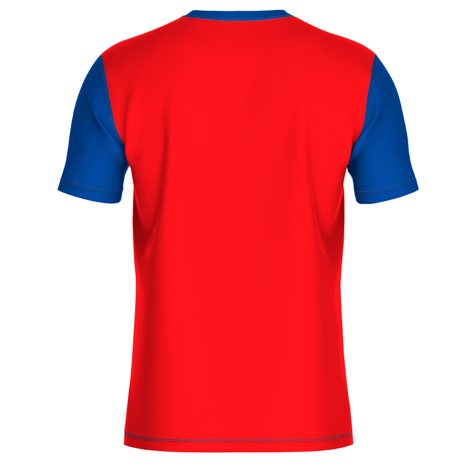 Camiseta fútbol sublimada modelo Bicolor personalizada
