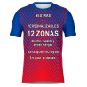Camiseta fútbol sublimada modelo Bicolor personalizada