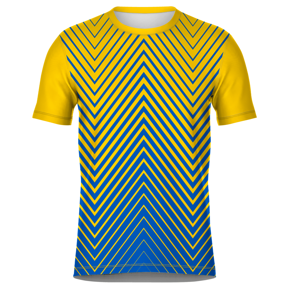 Camiseta fútbol sublimada modelo Bicolor personalizada
