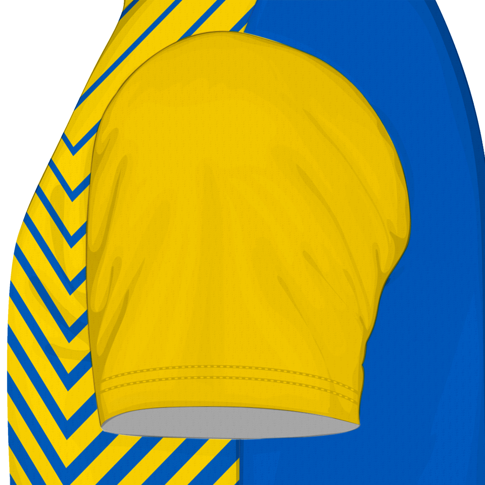 Camiseta fútbol sublimada modelo Bicolor personalizada