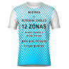 Camiseta fútbol sublimada modelo Bicolor personalizada