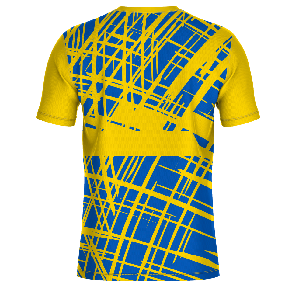Camiseta fútbol sublimada modelo Pinceladas personalizada