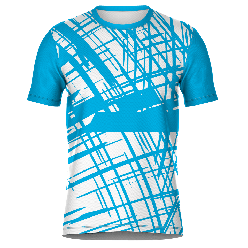 Camiseta fútbol sublimada modelo Pinceladas personalizada