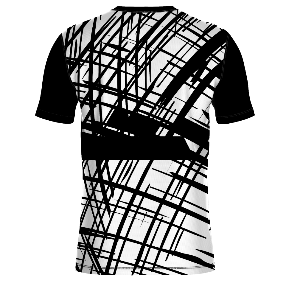 Camiseta fútbol sublimada modelo Pinceladas personalizada