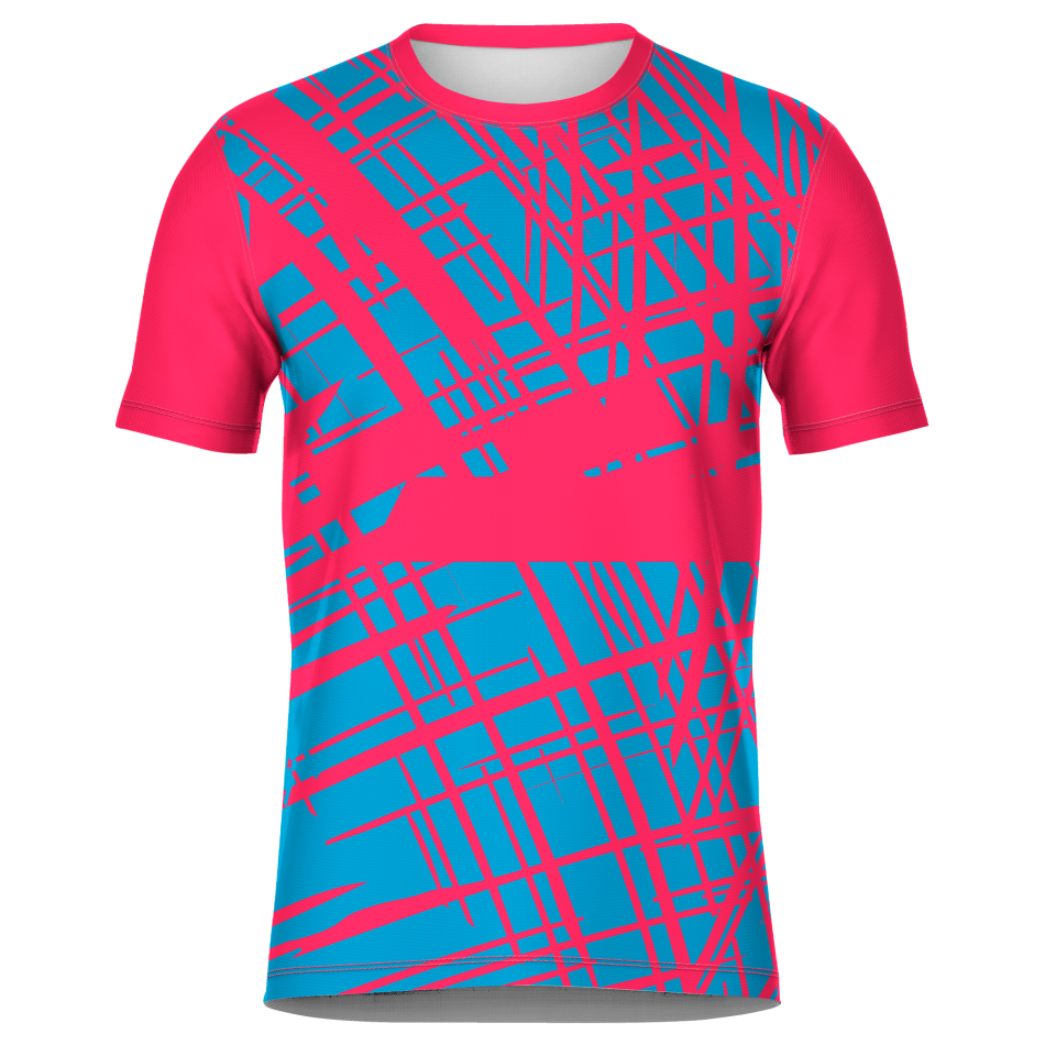 Camiseta fútbol sublimada modelo Pinceladas personalizada