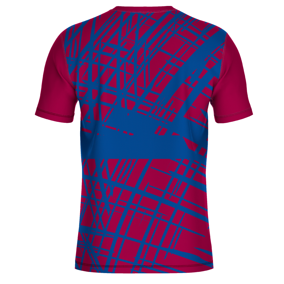 Camiseta fútbol sublimada modelo Pinceladas personalizada