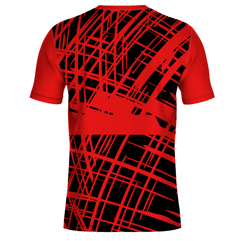 Camiseta fútbol sublimada modelo Pinceladas personalizada