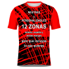 Camiseta fútbol sublimada modelo Pinceladas personalizada