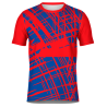 Camiseta fútbol sublimada modelo Pinceladas personalizada