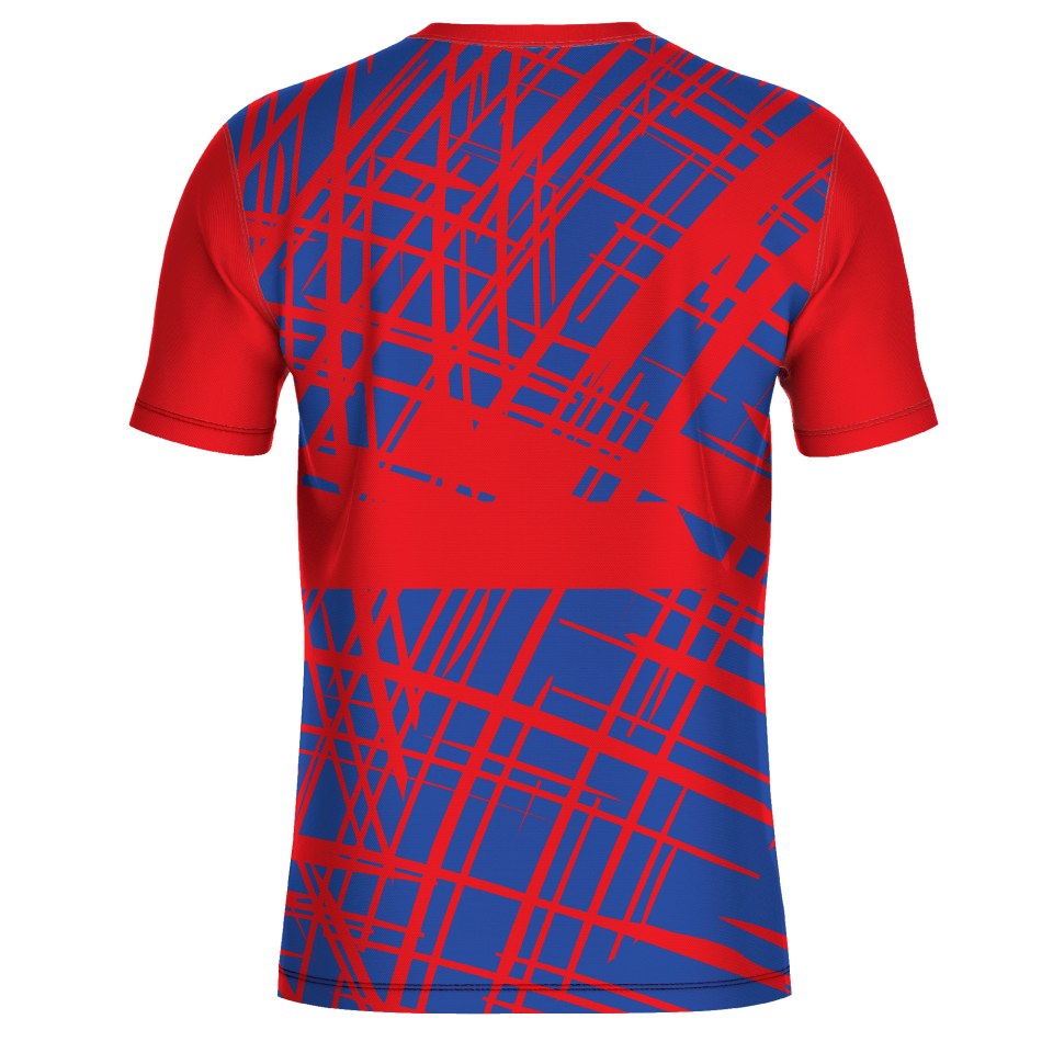 Camiseta fútbol sublimada modelo Pinceladas personalizada