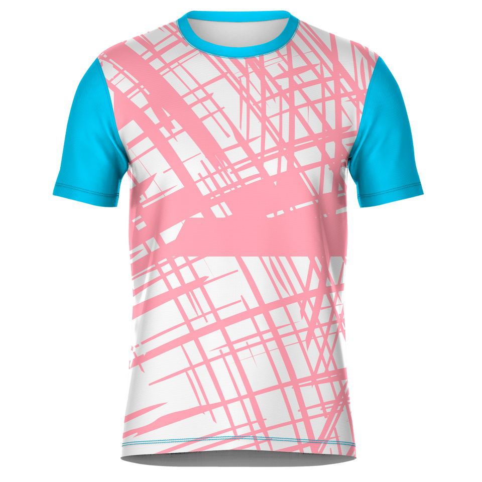 Camiseta fútbol sublimada modelo Pinceladas personalizada