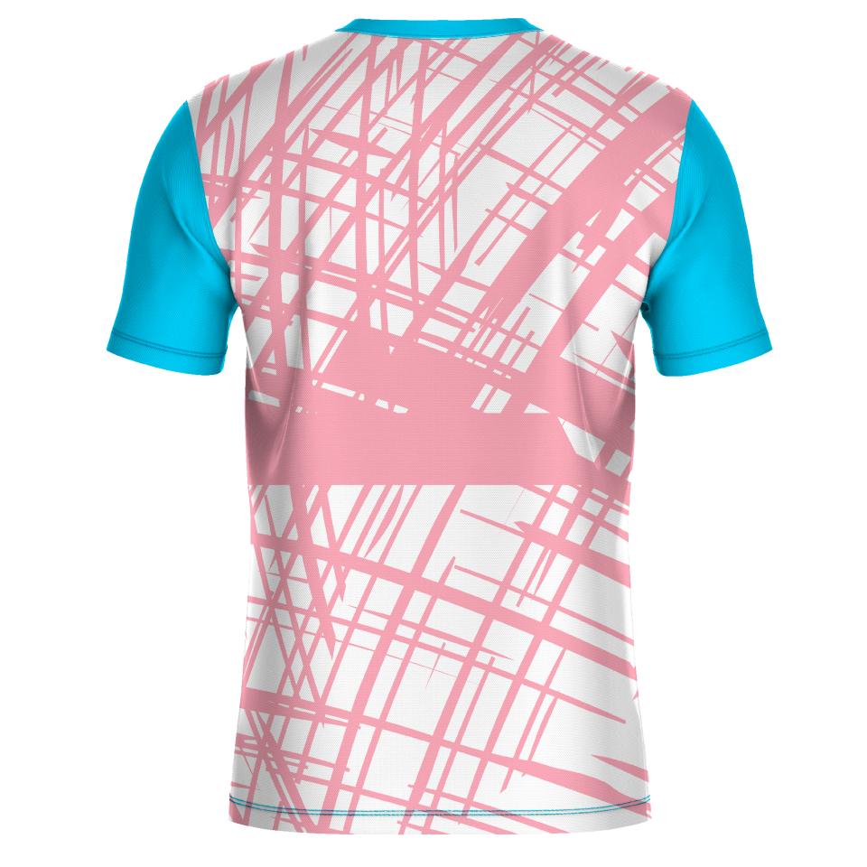 Camiseta fútbol sublimada modelo Pinceladas personalizada