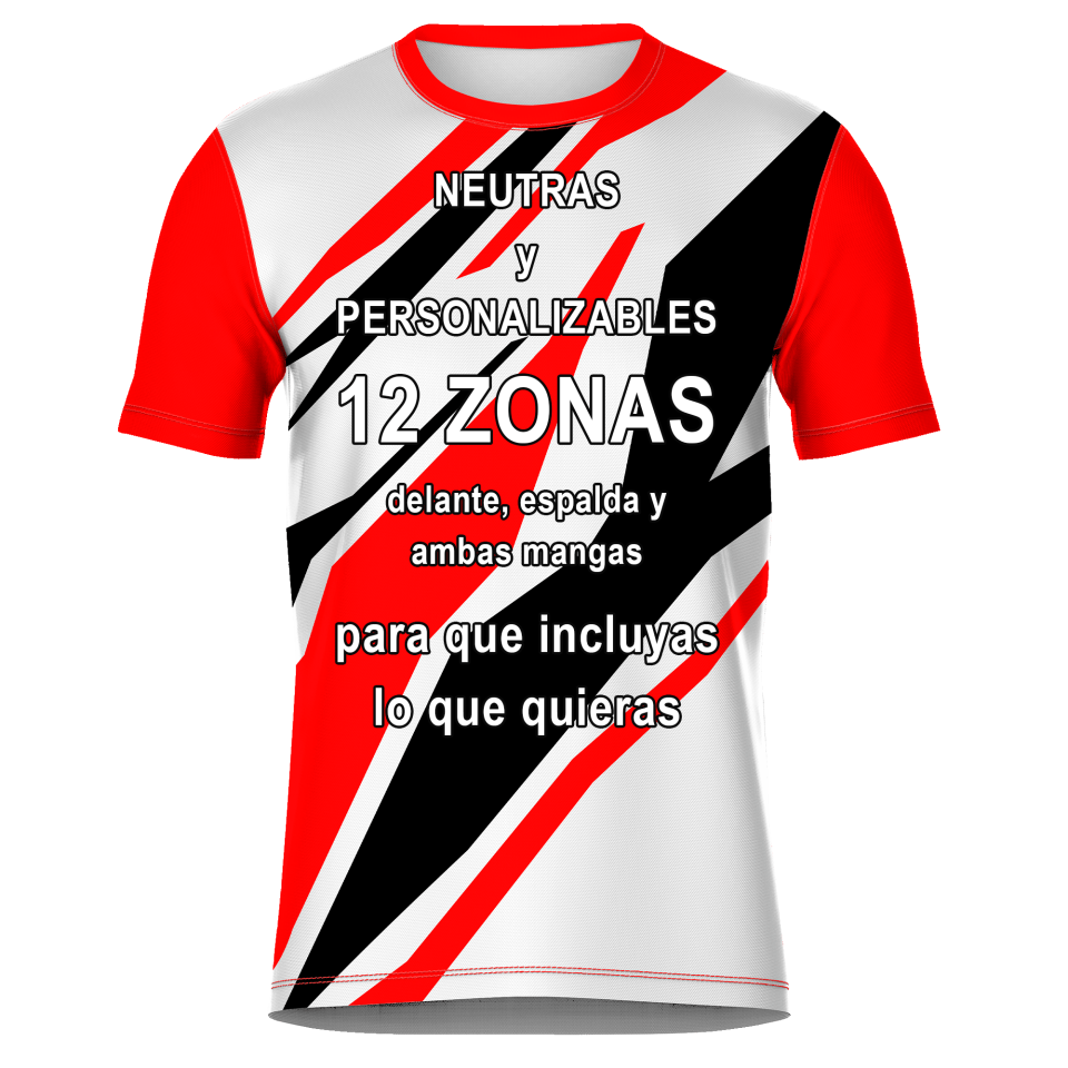 Camiseta fútbol sublimada modelo Forest personalizada