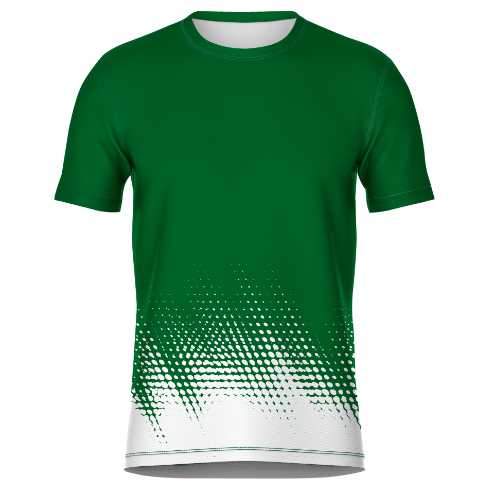 Camiseta fútbol sublimada modelo Bits Fire personalizada