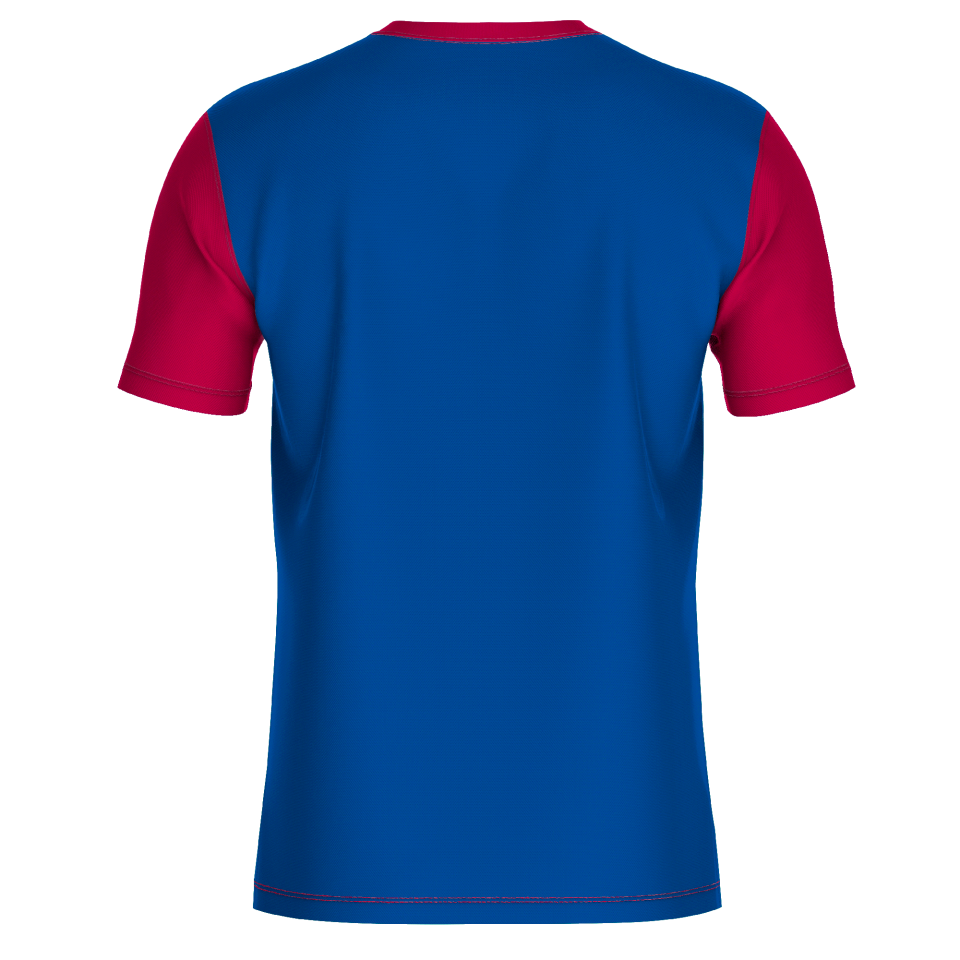 Camiseta fútbol sublimada modelo Bits Fire personalizada