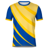 Camiseta fútbol sublimada modelo Ondas personalizada