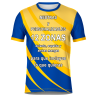 Camiseta fútbol sublimada modelo Ondas personalizada